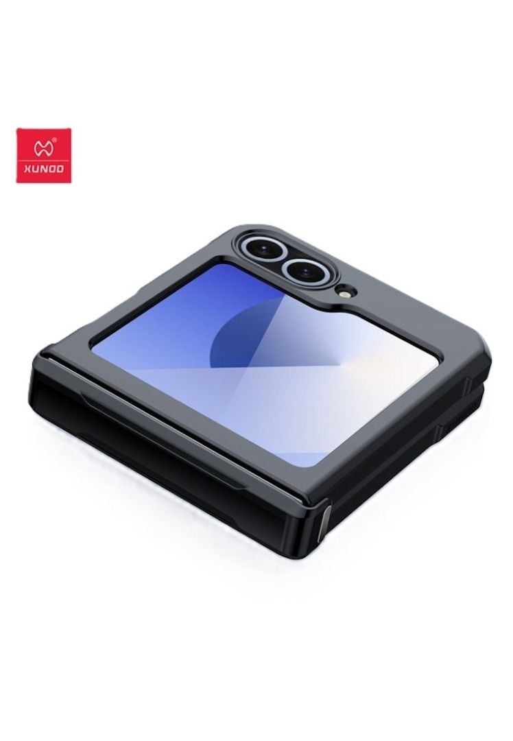 Samsung ZFlip 7 Xundd Beetle Shockproof Case with Hinge Protection (Black) Z Flip 7