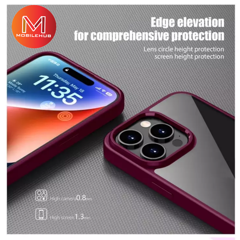 iPhone 11 / 11 Pro / 11 Pro Max / 12 /12 Pro /12 Pro Max Ultra Clear Bumper Shockproof Case