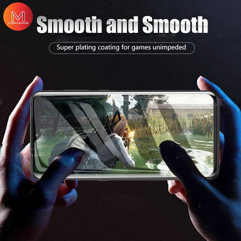 Samsung S25 FE 21D Tempered Glass Full Screen Proctector (Black)