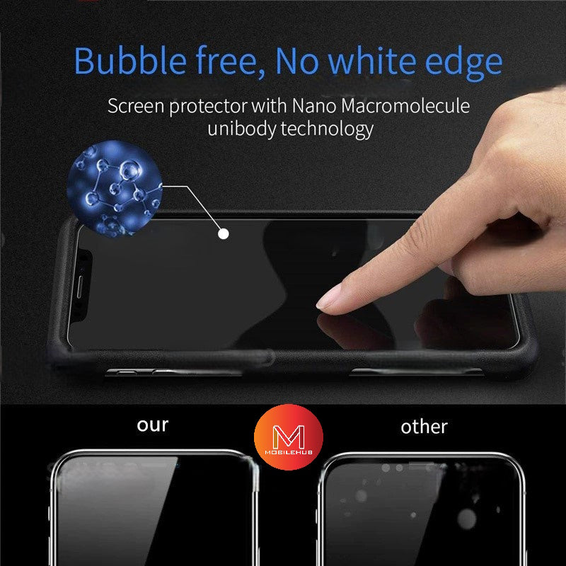 Samsung S25 FE 21D Tempered Glass Full Screen Proctector (Black)