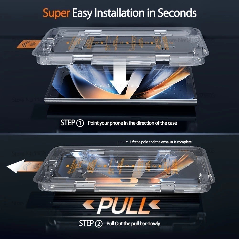 iPhone 17 / 17 Air / 17 Pro / 17 Pro Max Ultra HD Tempered Glass Screen Protector with Installation Kit