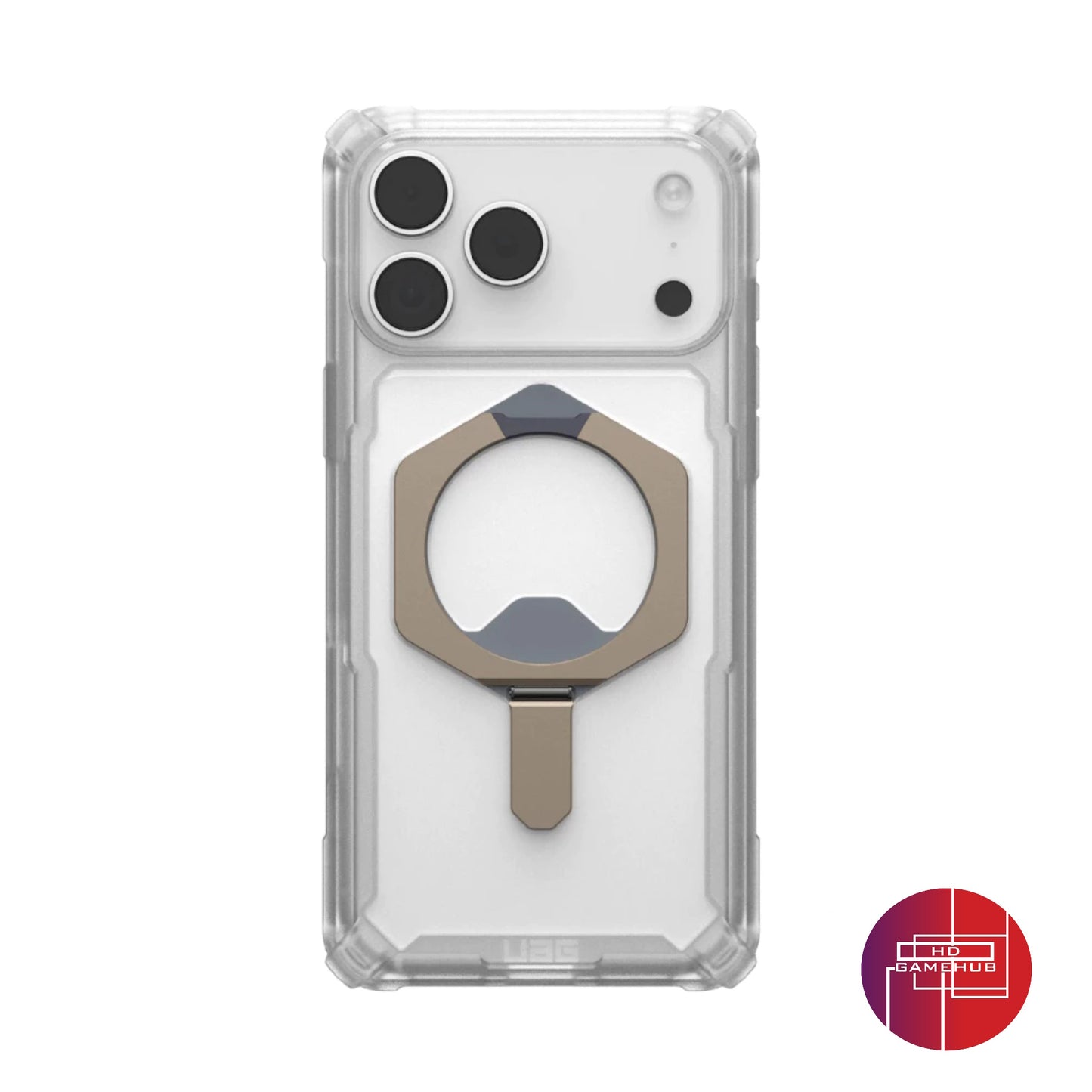 iPhone 17 / 17 Pro / 17 Pro max / 17 Air UAG Plasma XTE Magnetic Shockproof Case with Kickstand (Clear / Smoke)