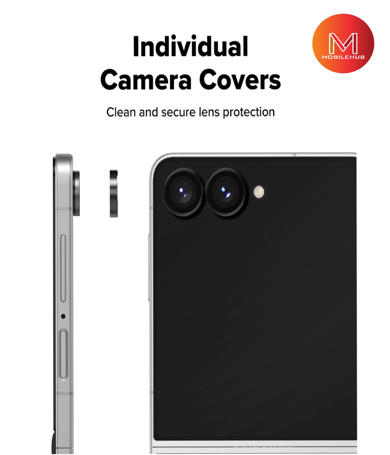 Samsung  Z Flip 8 Alloy Camera Lens (Black)