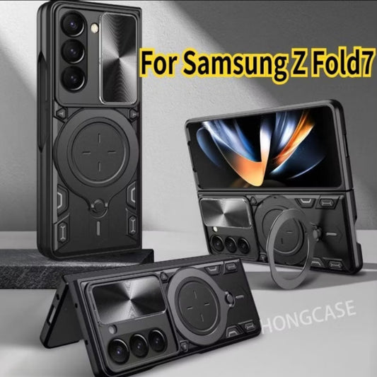 Samsung ZFold 7 Camshield Armor Magsafe Shockproof Case with Stand Z Fold 7