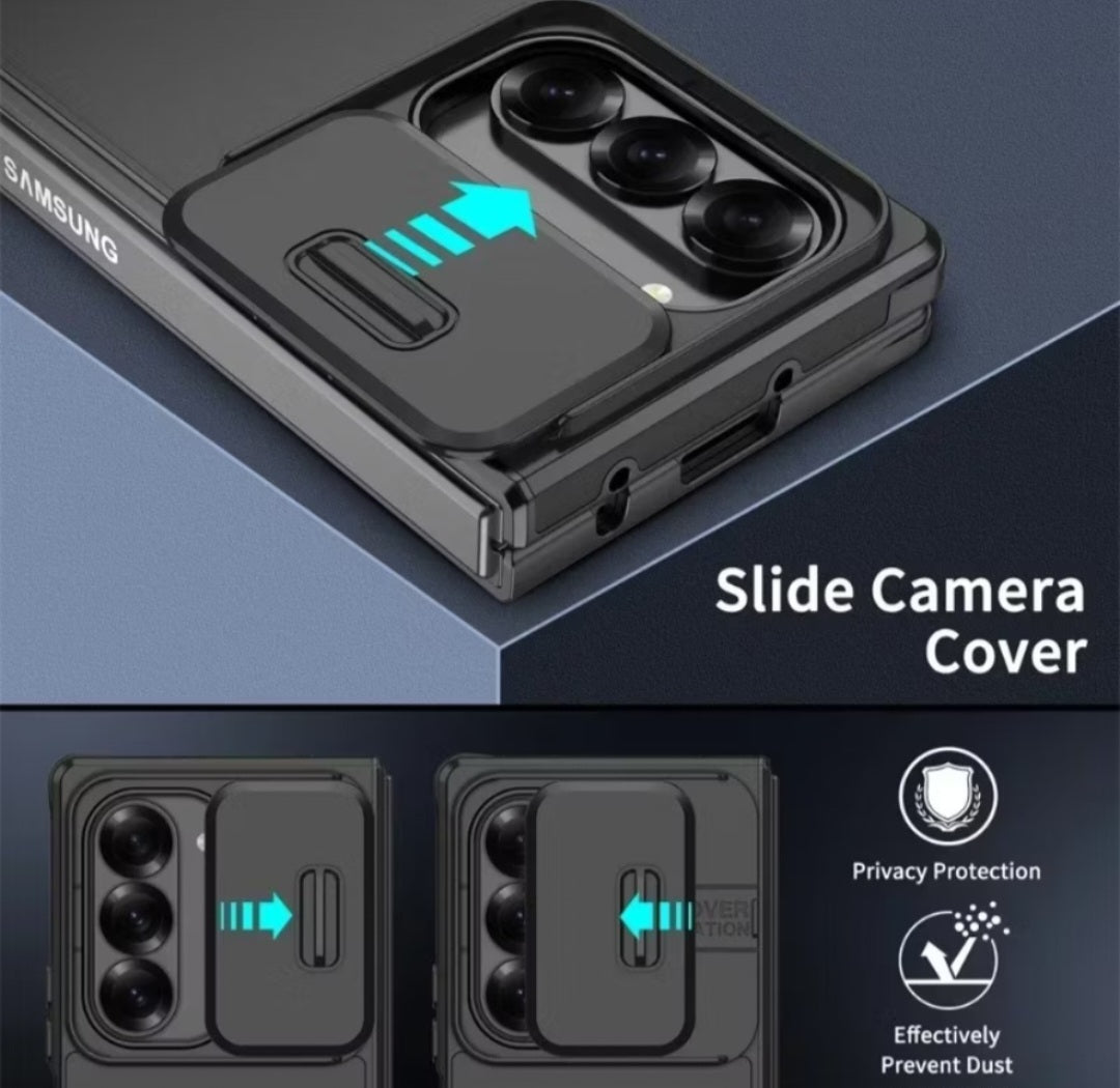 Samsung ZFold 7 Camshield Matte Shockproof Case Anti-Fingerprint