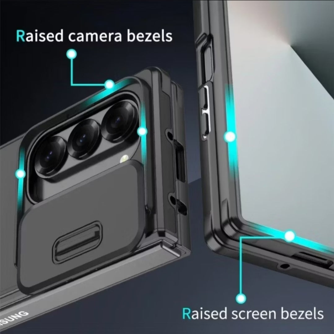 Samsung ZFold 7 Camshield Matte Shockproof Case Anti-Fingerprint